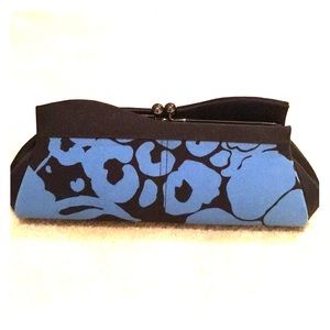 Blue and black Coast UK clutch